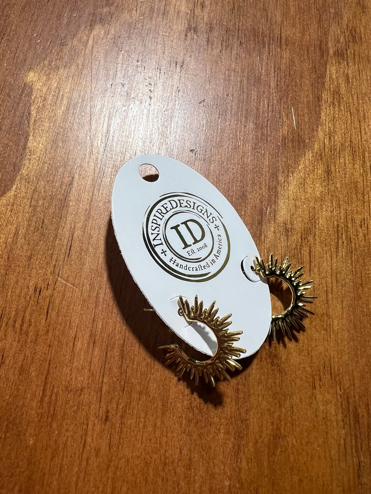 Sunburst Post Earrings