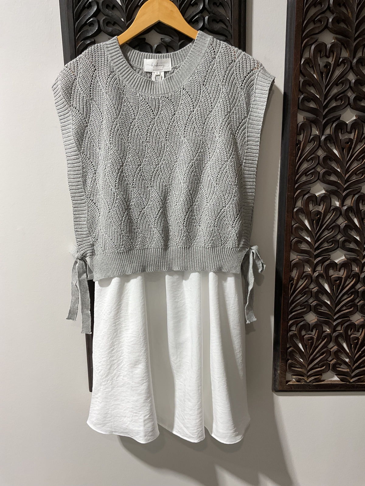 Layering Vest & Dress Set