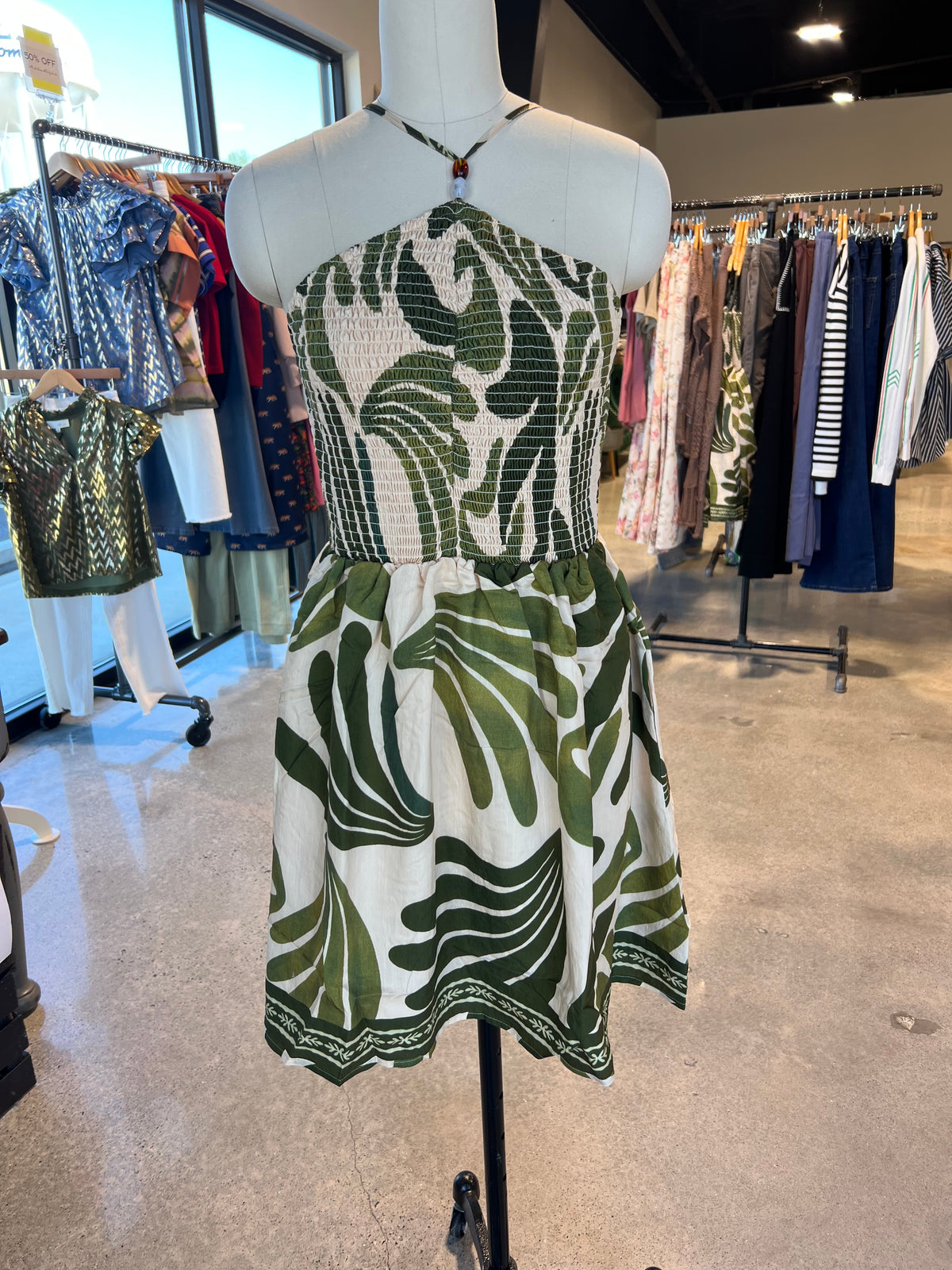 Halter Neck Dress