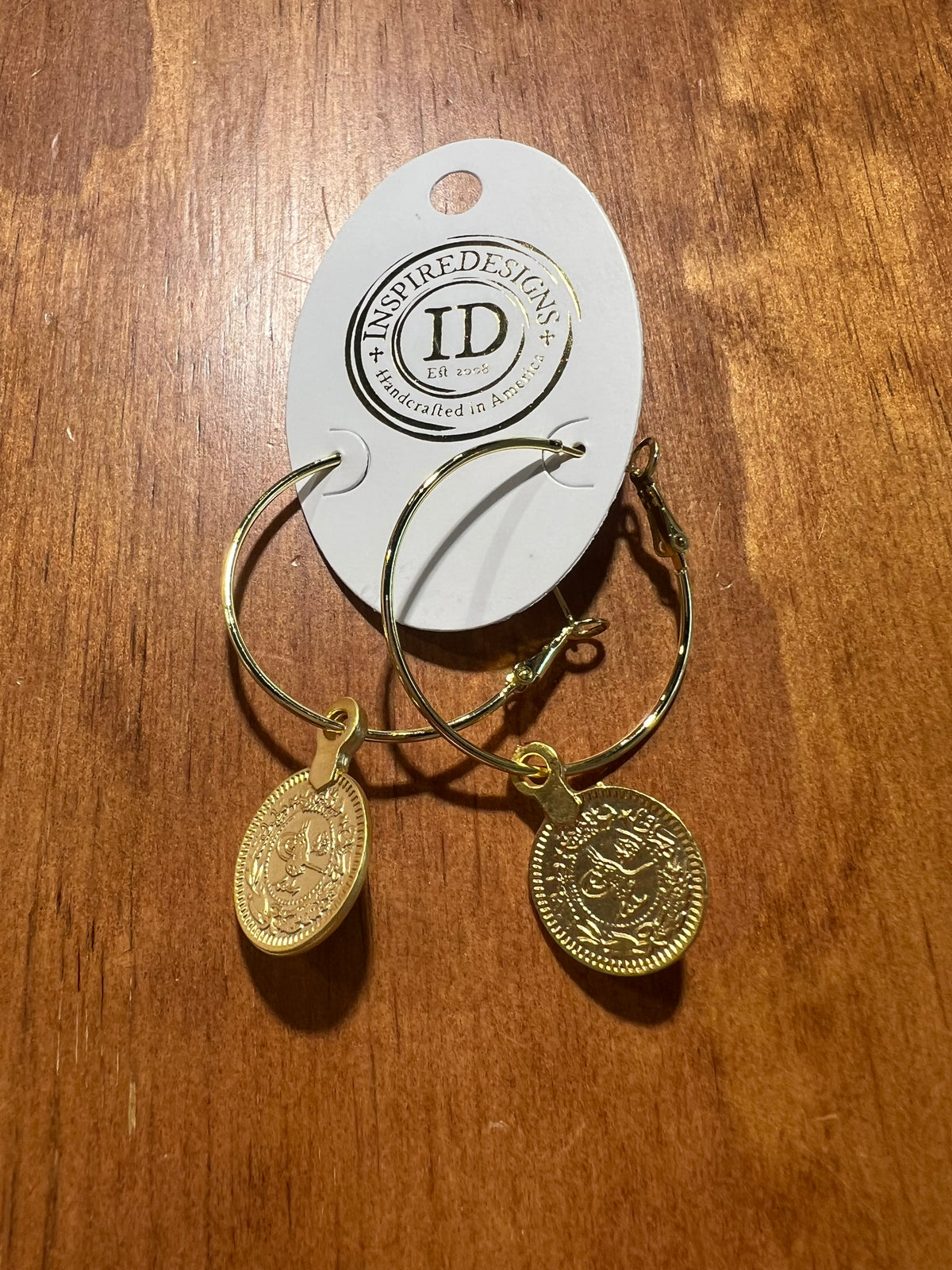 Golden Child Earrings-Gold
