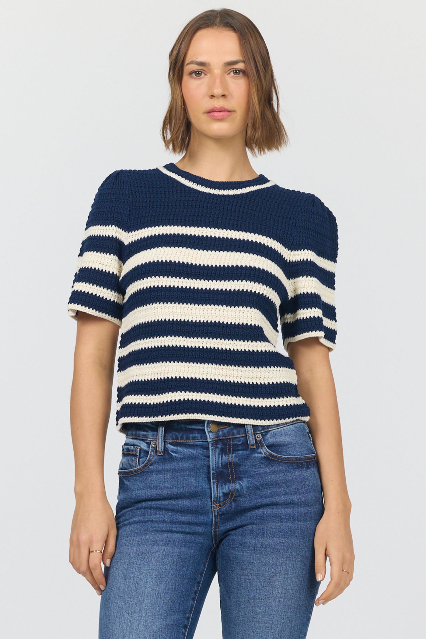 Dear John Simone Top-Navy