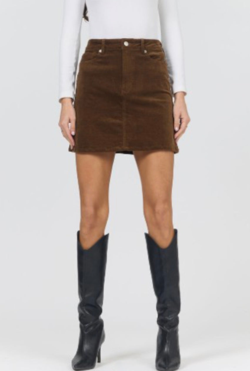 Dear John Quinn Corduroy Skirt