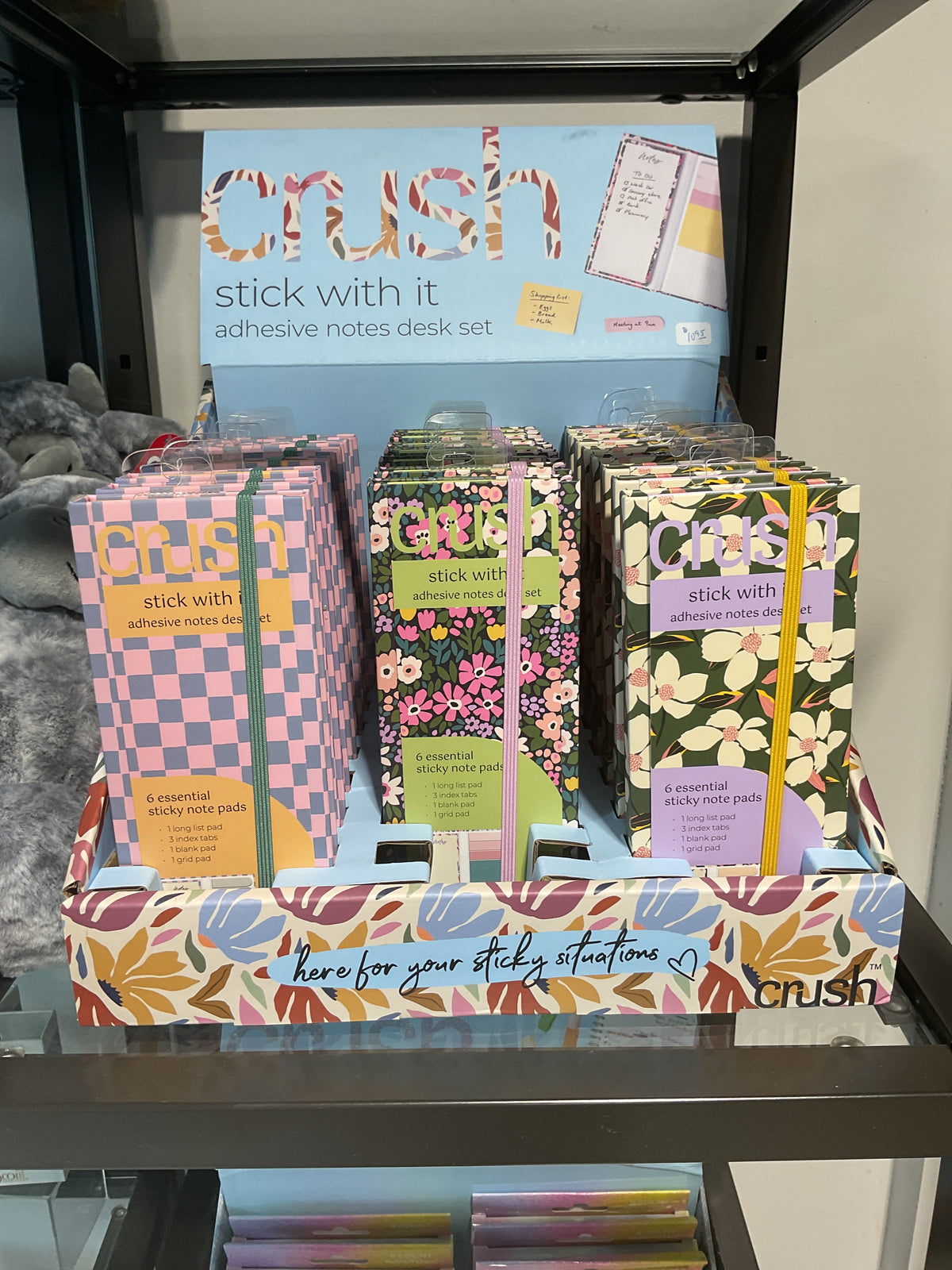 Adhesive Note Desk Set