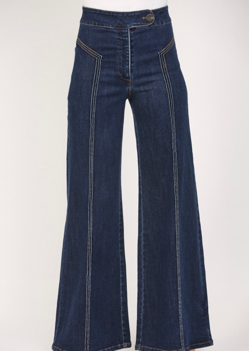 High Waisted Wide Leg Jeans