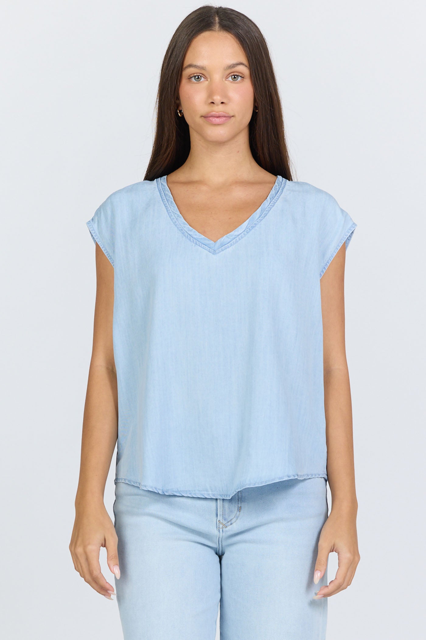 Yanis Top - Light Wash