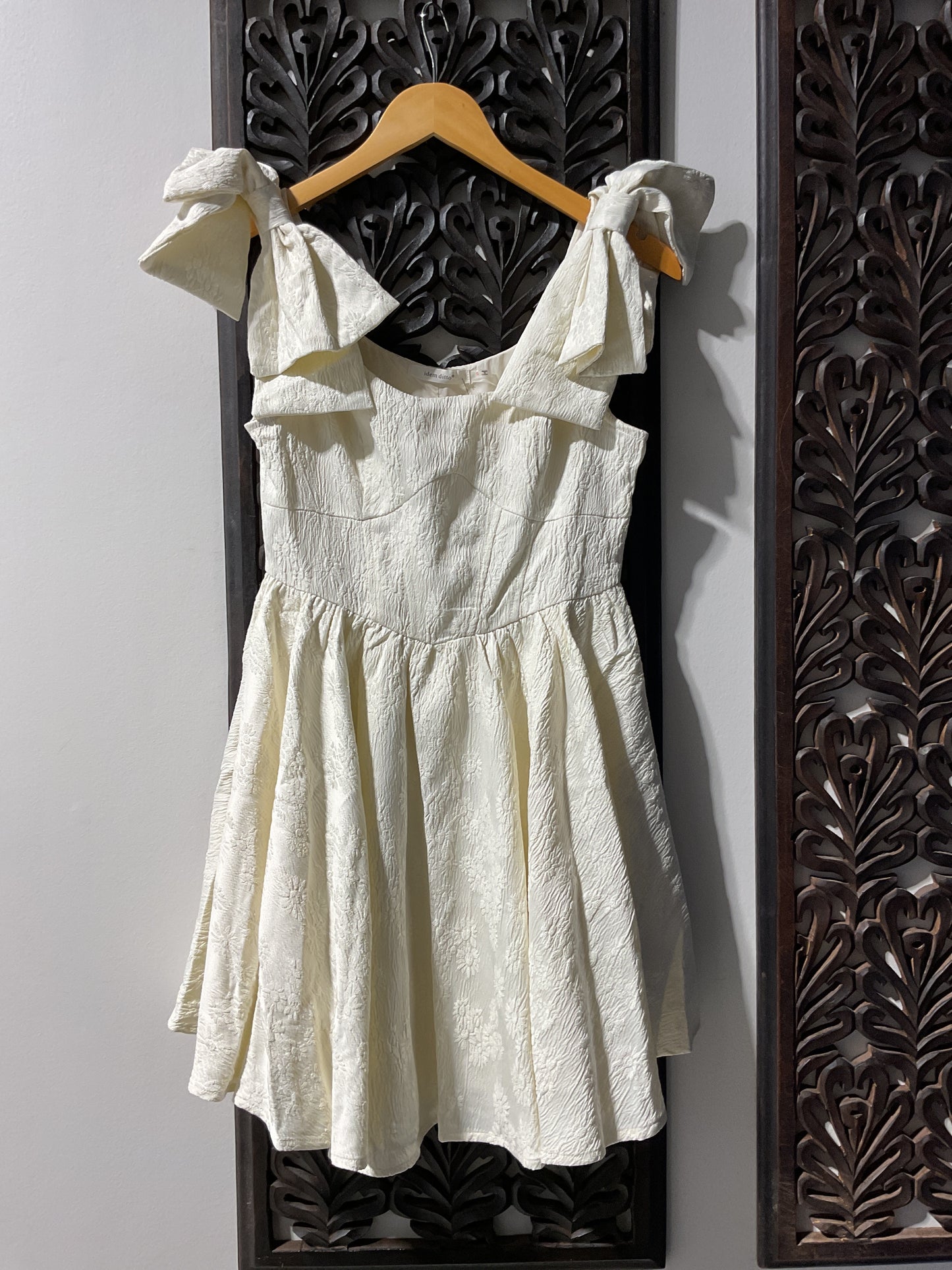 Textured Mini Dress