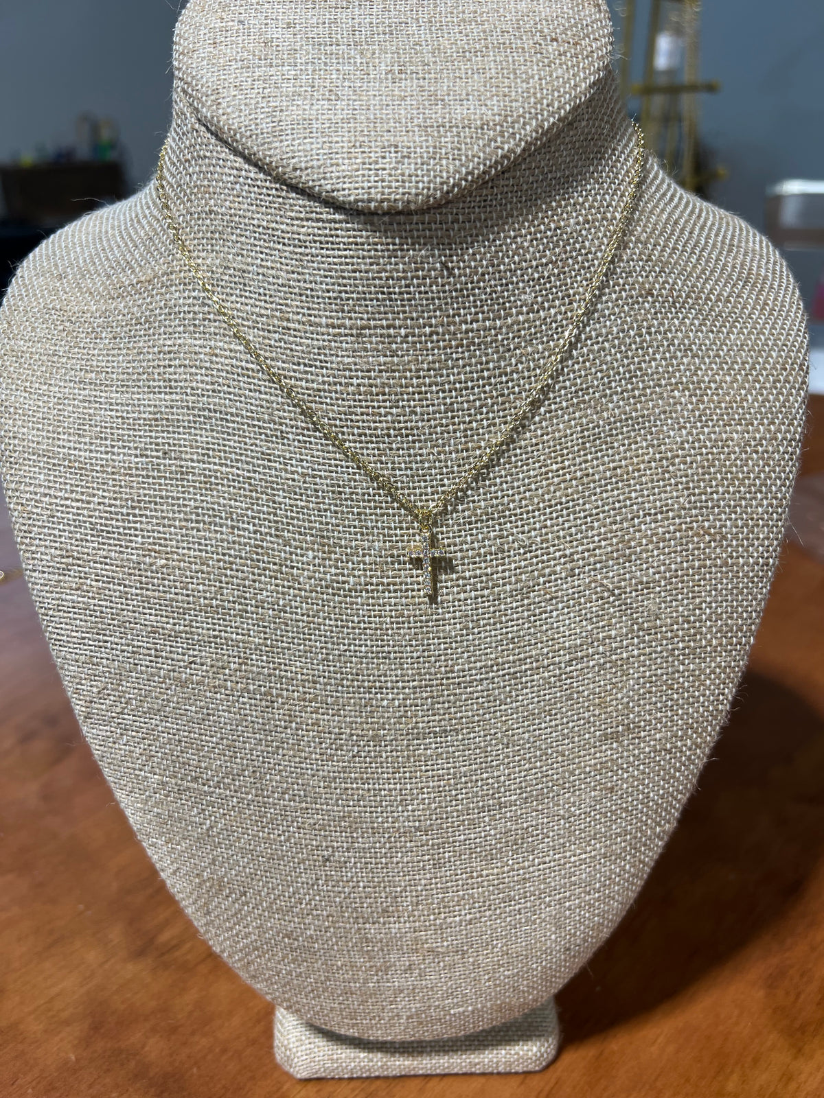Greatest Gift Necklace-Cross