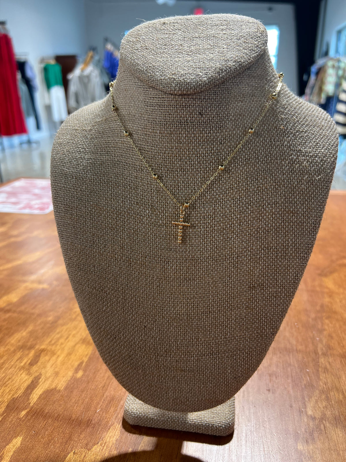 Breezy Cross Necklace