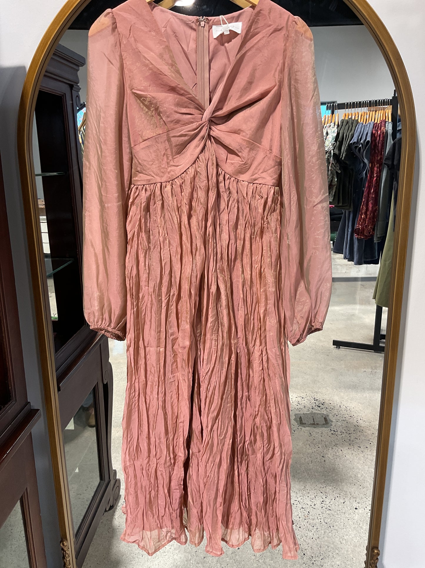 Twisted Bust Maxi Dress
