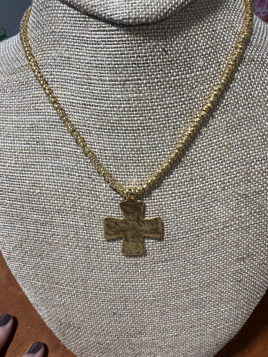 Comfort Cross Necklace