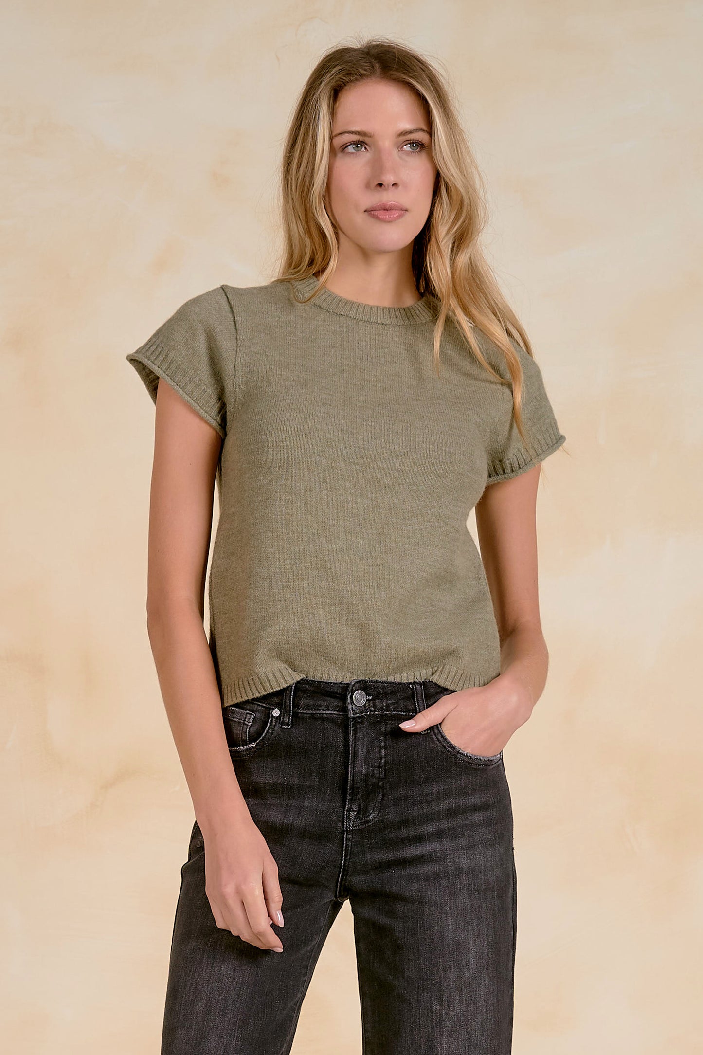 Sam Sweater- Light Olive