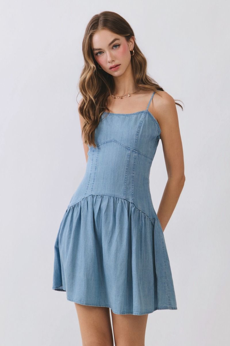 Denim Mini Dress