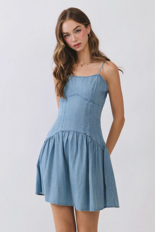 Denim Mini Dress