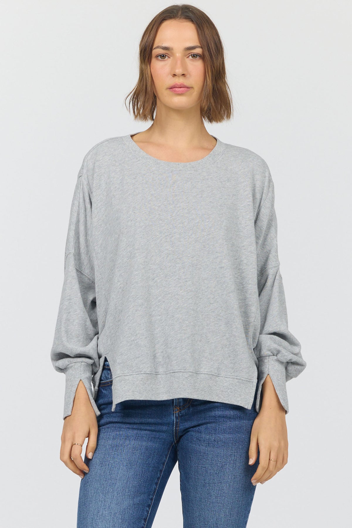 Trenton Sweater-Grey