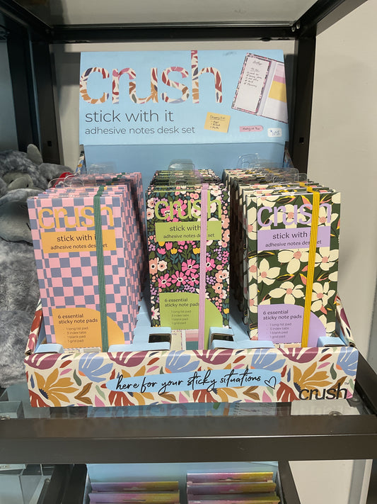 Adhesive Note Desk Set