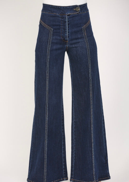 High Waisted Wide Leg Jeans