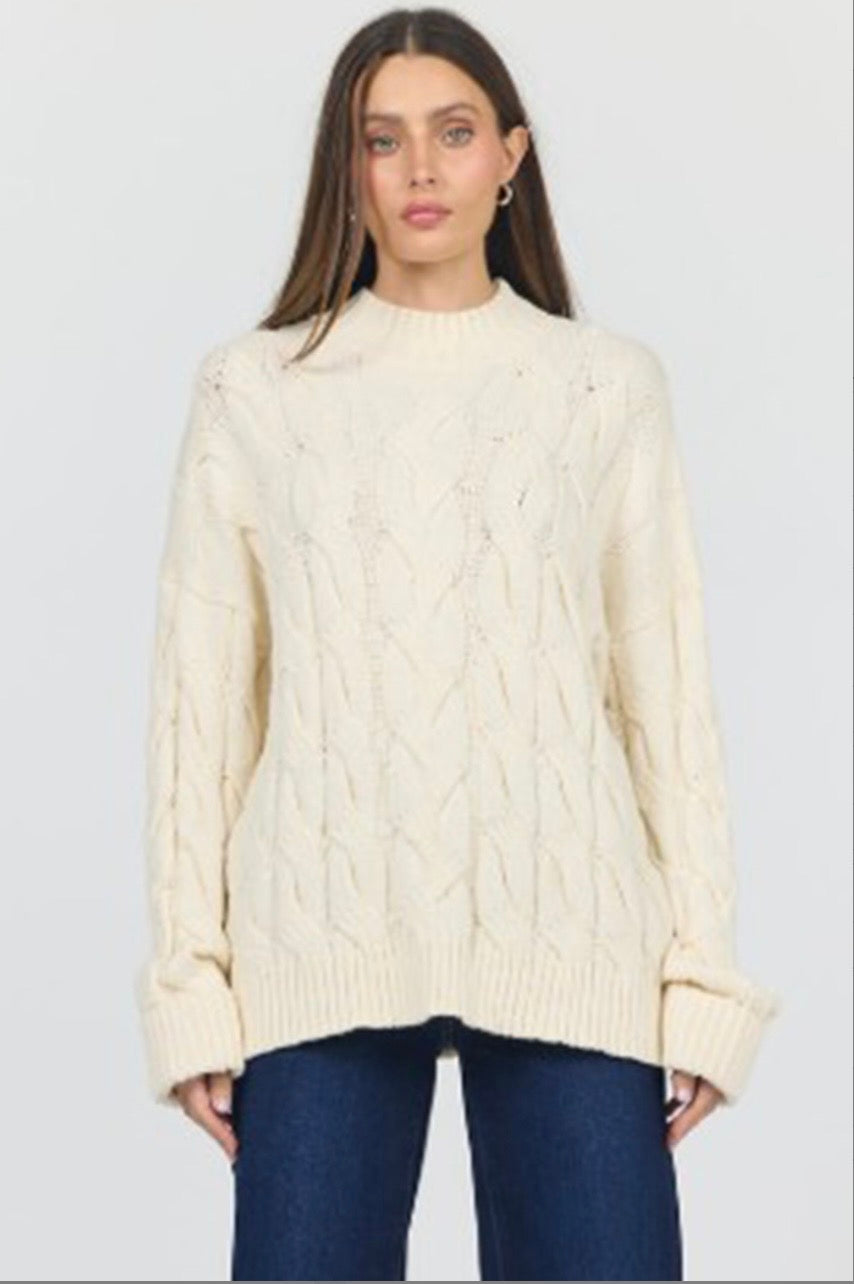 Yvette Funnel Neck Sweater