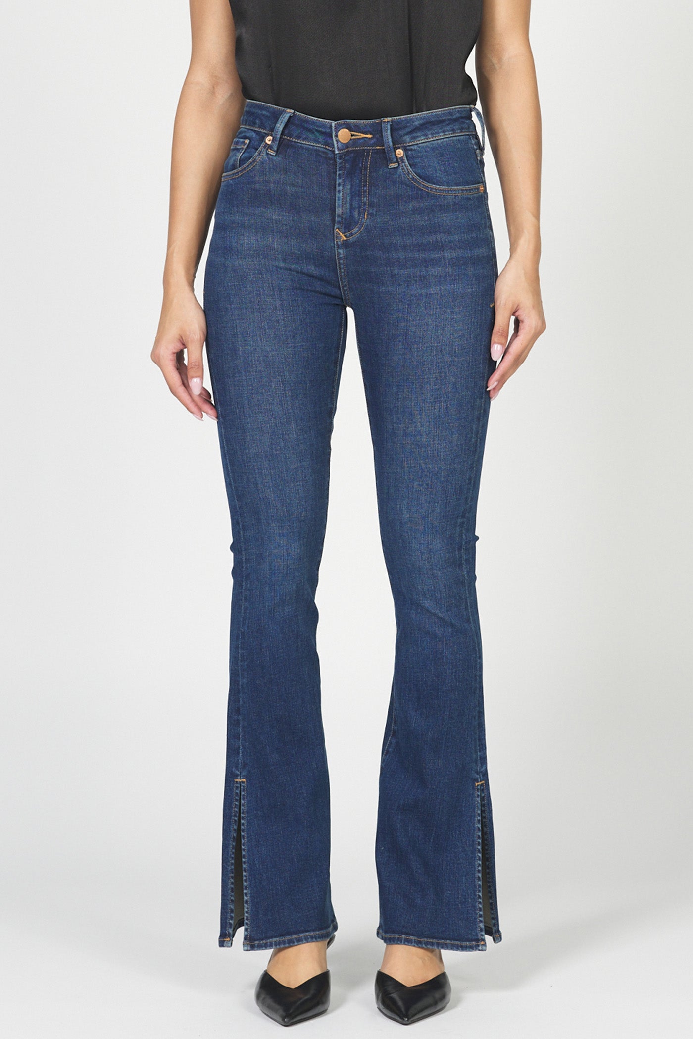 Jaxtyn Split Hem Jeans