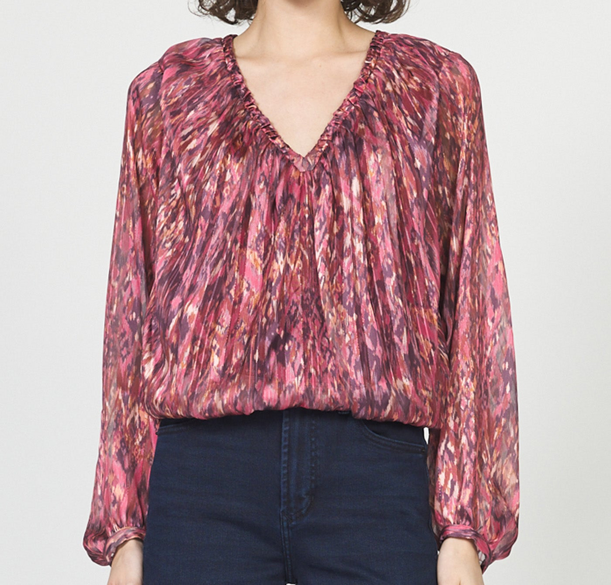 Piaf Balloon Sleeve Top