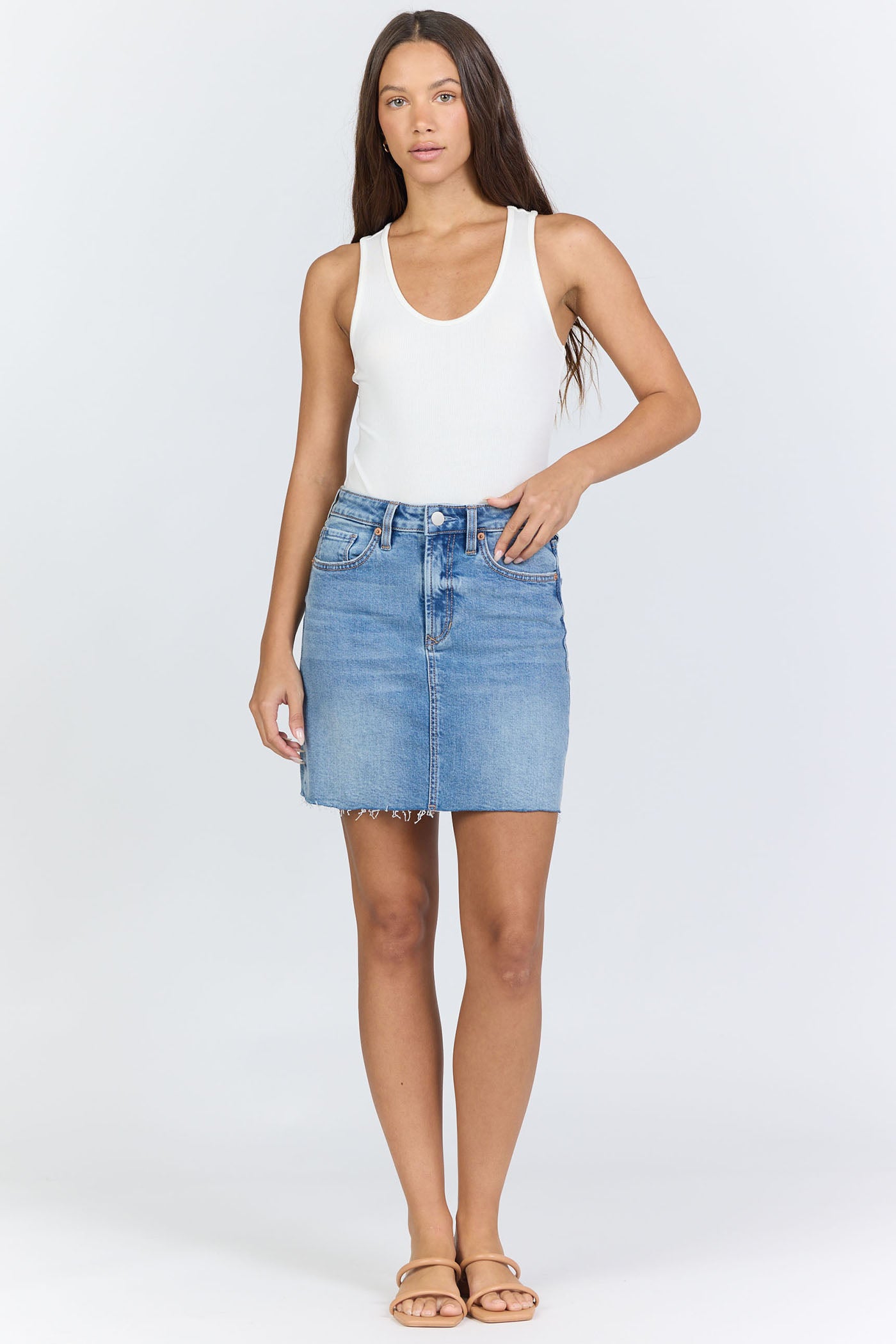 Quinn Denim Skirt