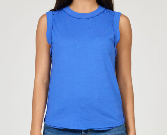 Zo round neck sleeveless tank