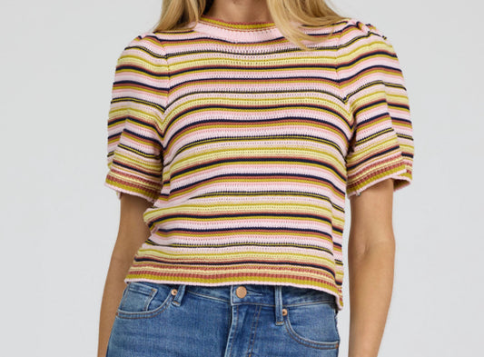 Simone Multi Stripe Sweater